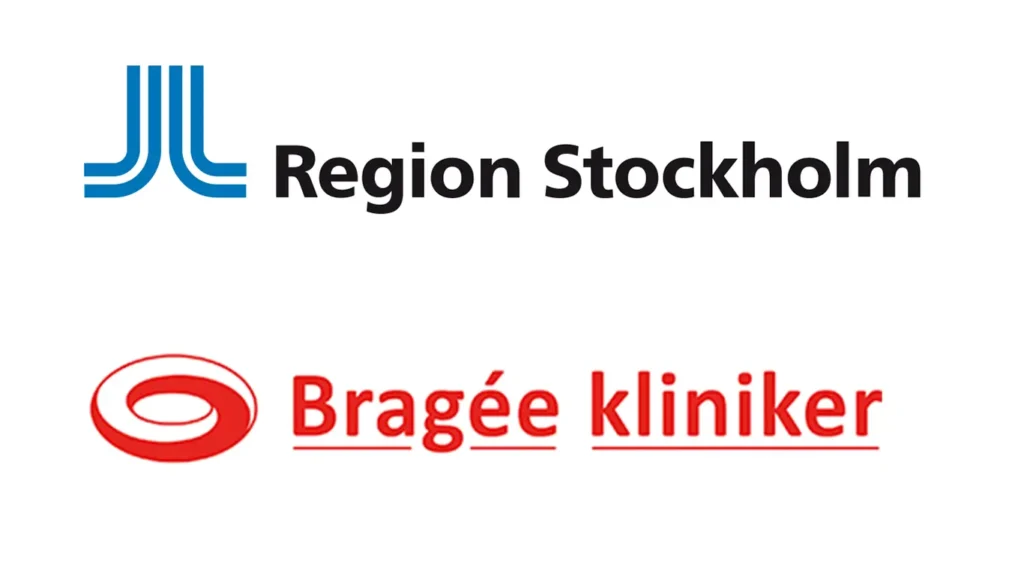 Region Stockholm logotyp Bragée kliniker, logotyp
