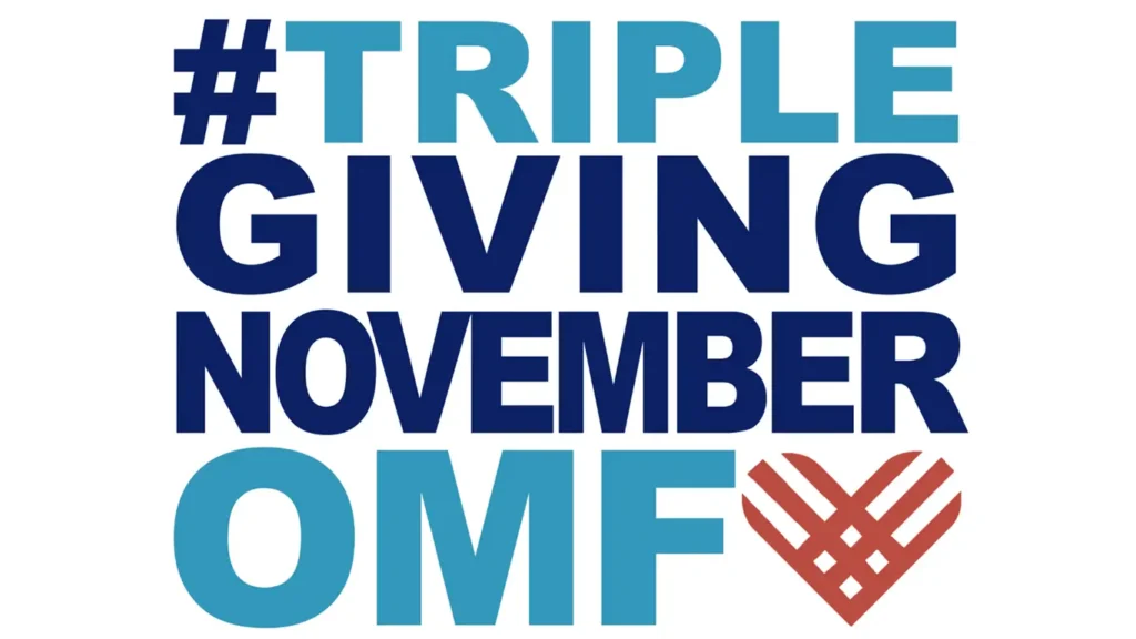 OMF: Triple giving november