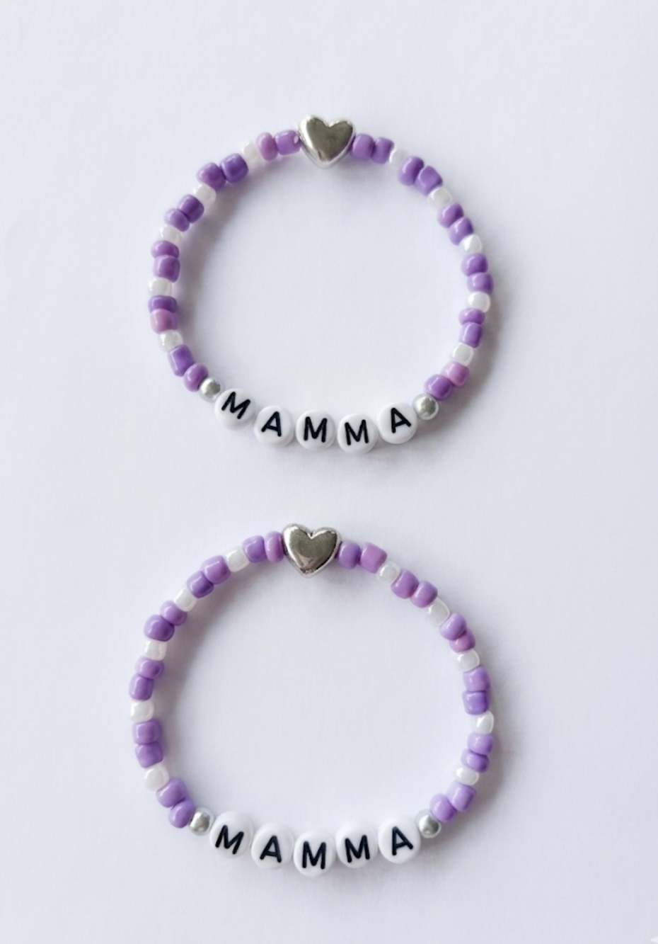 Armband (vit text) MAMMA - Bild 2
