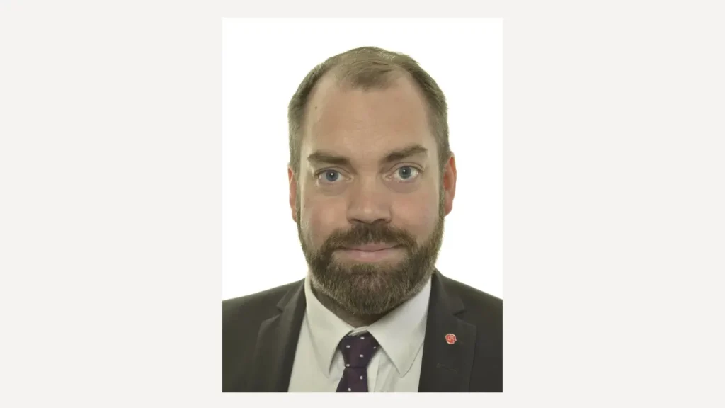 Socialdemokraternas talesperson porträtt